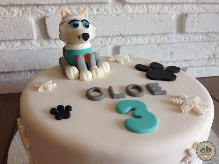 Tarta de la Patrulla Canina paso a paso 